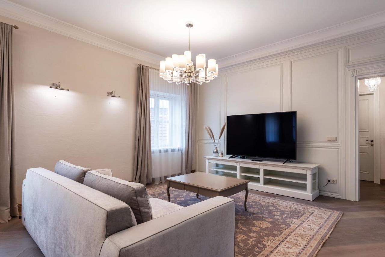 Ferienwohnung Luxury 2Bdr Heart Of Old Town Wilna Exterior foto