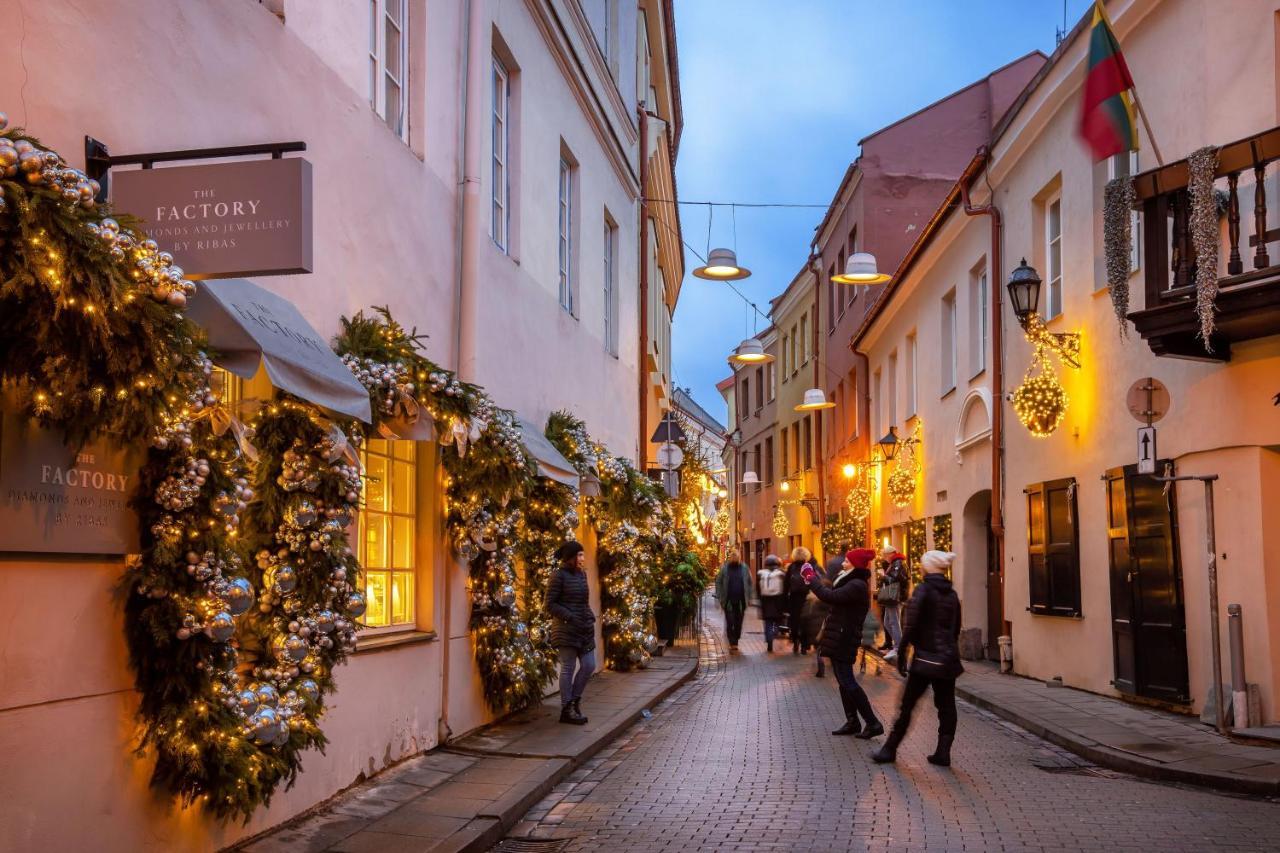 Ferienwohnung Luxury 2Bdr Heart Of Old Town Wilna Exterior foto